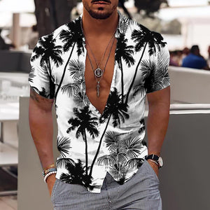 Men's Hawaiian Polo Holiday Shirts - All