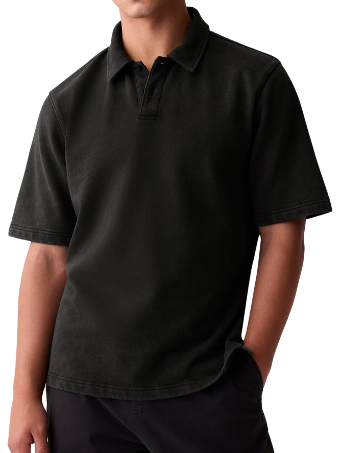 Men's Casual Basic Lapel Short Sleeve Polo Shirt