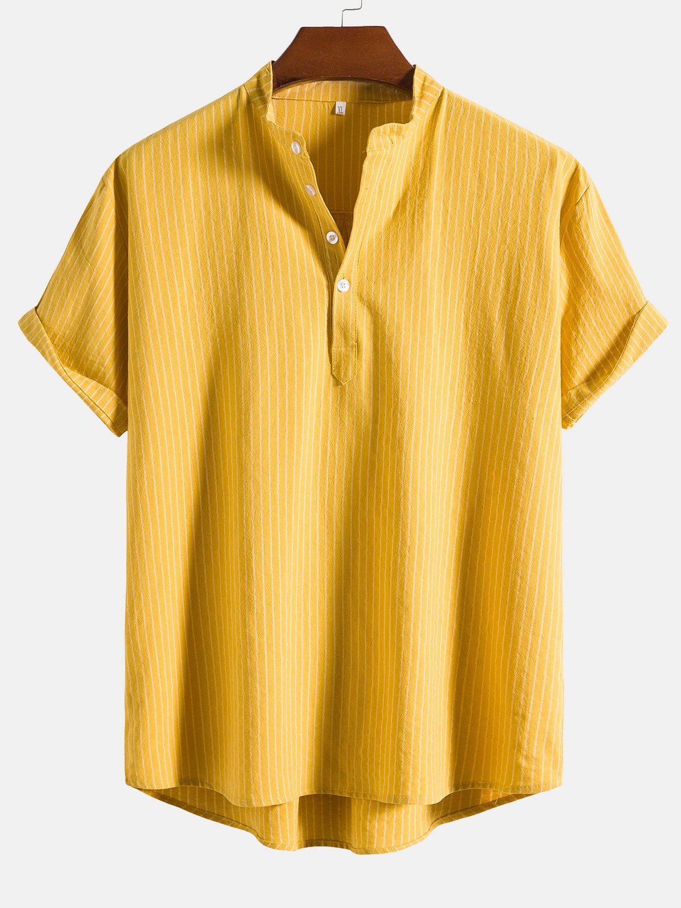 Man striped Henley Shirts