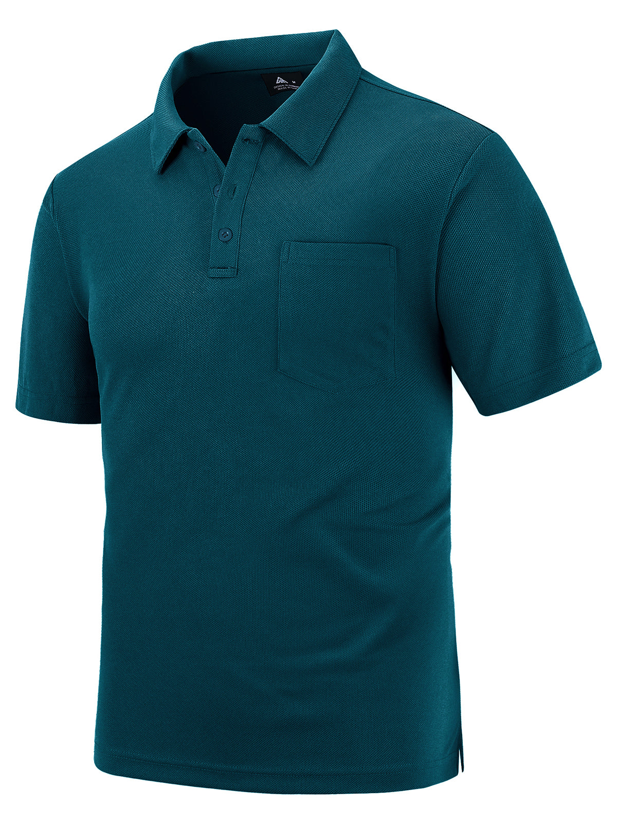 Men's Casual Business Lapel Pocket Polo Shirt-Tomanvery