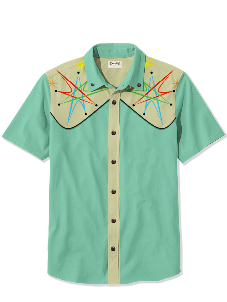 1950's  Atomic  - 100% Cotton Shirt