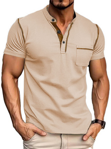 Men's Fashion Cotton Short Sleeve Polo Shirt-Tomanvery