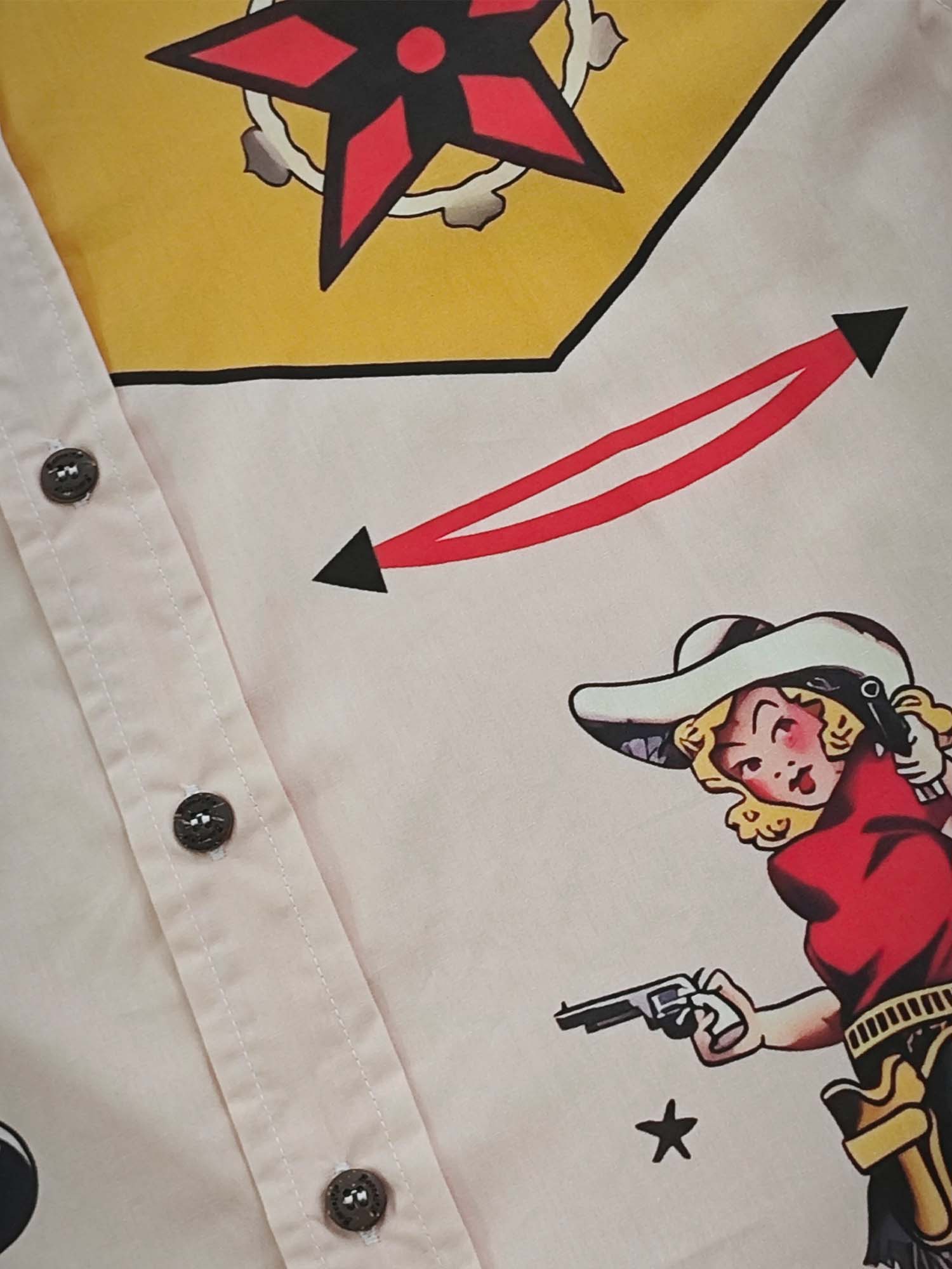 Star Cowgirl - 100% Cotton Shirt