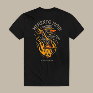 Memento Mori Plague Doctor Printed Men's T-shirt