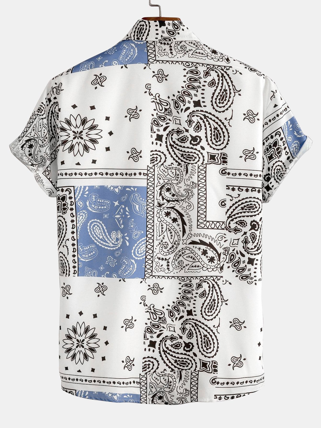 Paisley Print Button Up Shirt #Random pattern design#