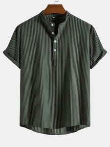 Man striped Henley Shirts