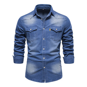 MEN'S VINTAGE DENIM SHIRT 55864663X