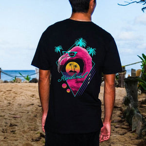 Vacation Island Printed Men's T-shirt