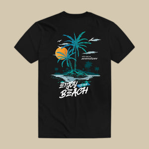 Enjoy To The Beach Printed Men's T-shirt