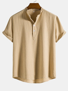 Man striped Henley Shirts