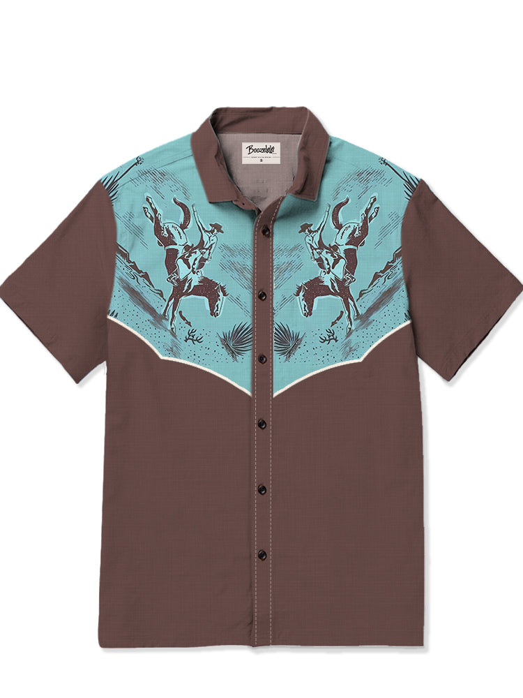 Cowboy In The Desert - Slub Linen Shirt