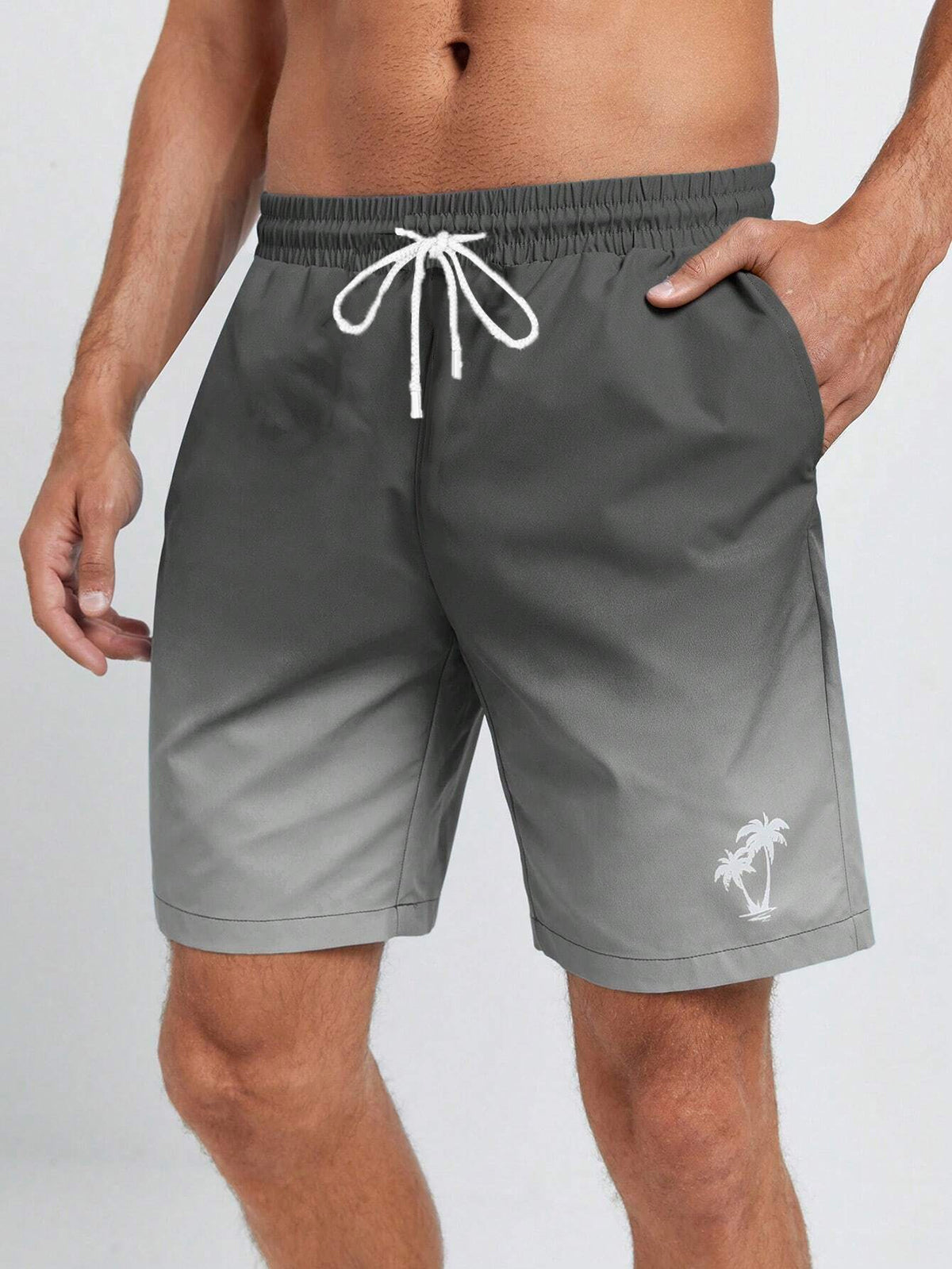 Men's Hawaiian Coconut Print Comfort Shorts