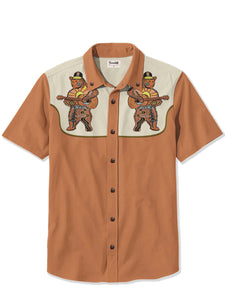 Music Wild Bear - 100% Cotton Shirt