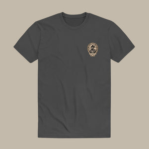 Vintage Plague Doctor Print Men's T-shirt