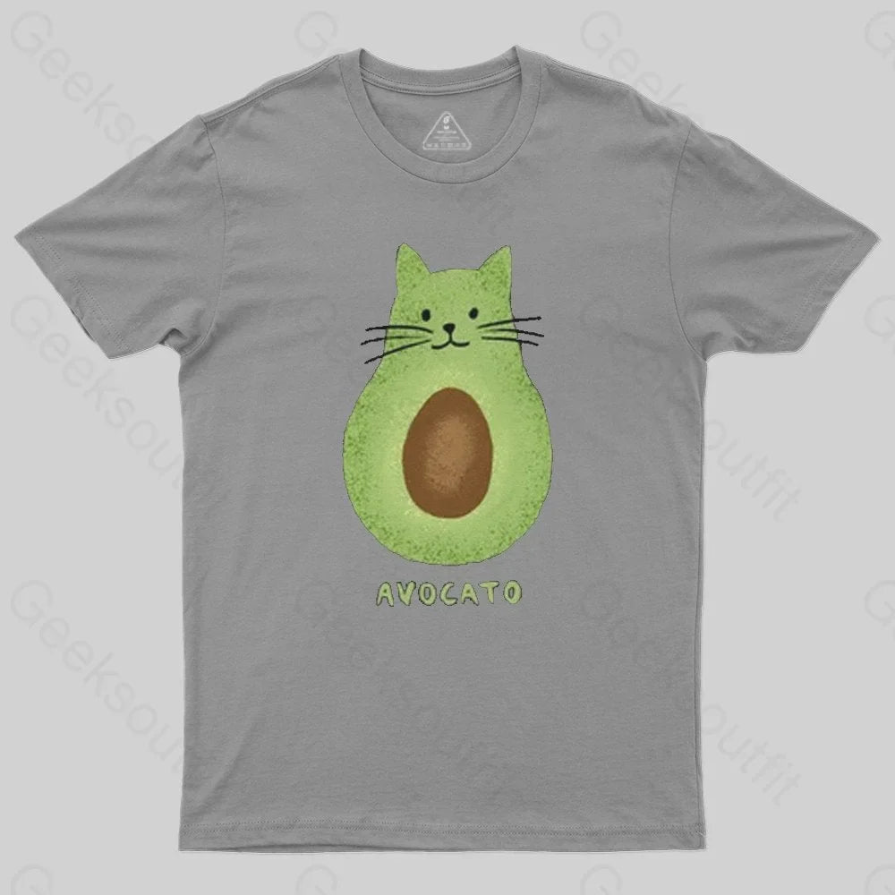 Avocato Cat Avocado Pun T-Shirt - Geeksoutfit