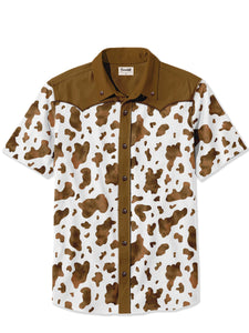 Cow Texture - 100% Cotton Shirt