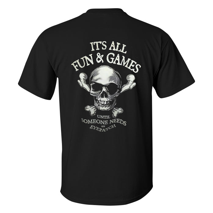 It's All Fun & Game Printed Men's T-shirt