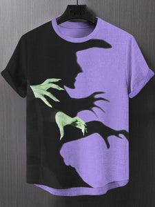 Men's Witch Shadow Art Print T-Shirt