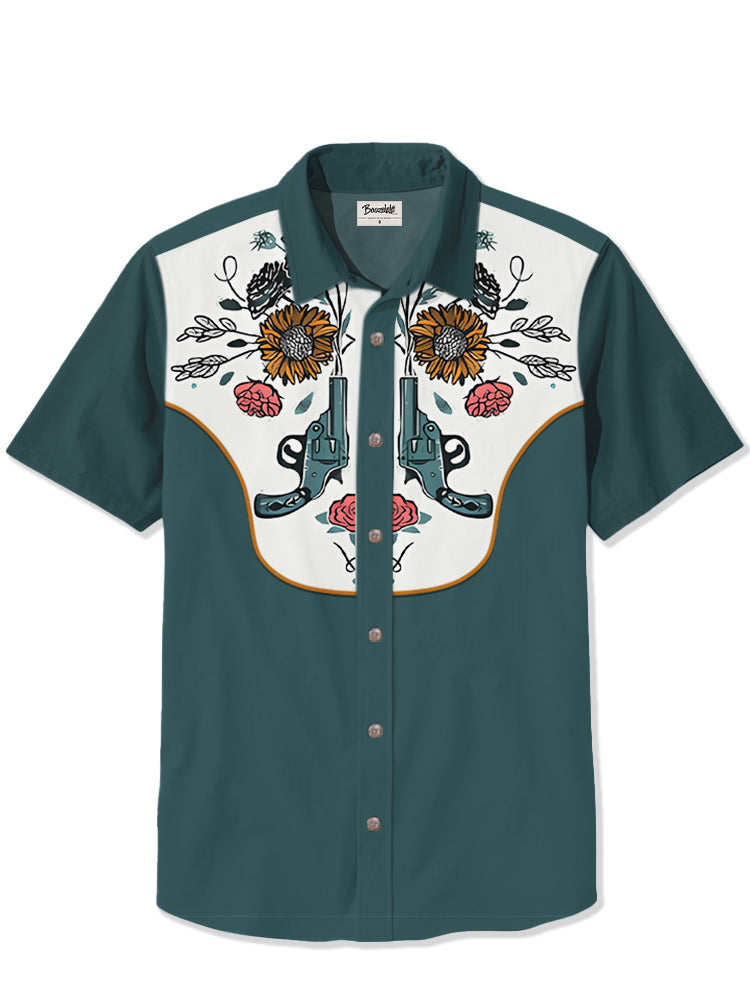 Flower Sharpshooter - 100% Cotton Shirt