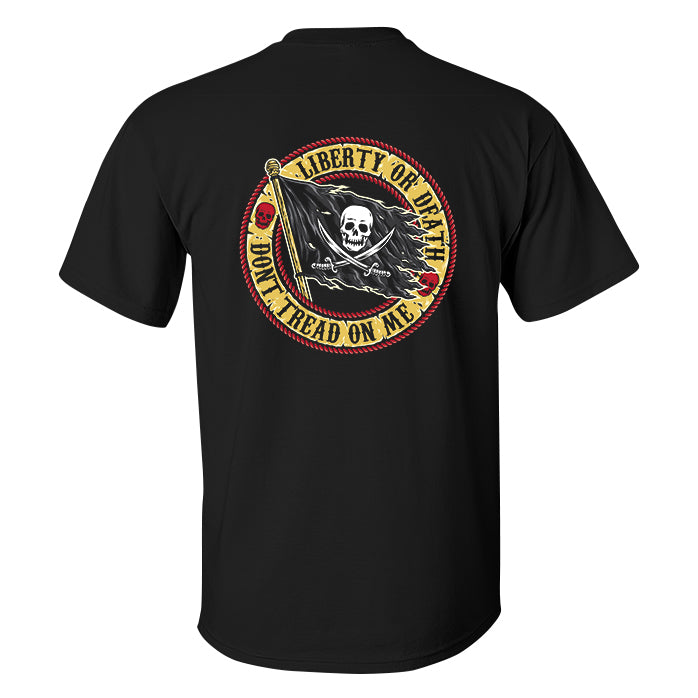 Liberty Or Death Printed Men's T-shirt