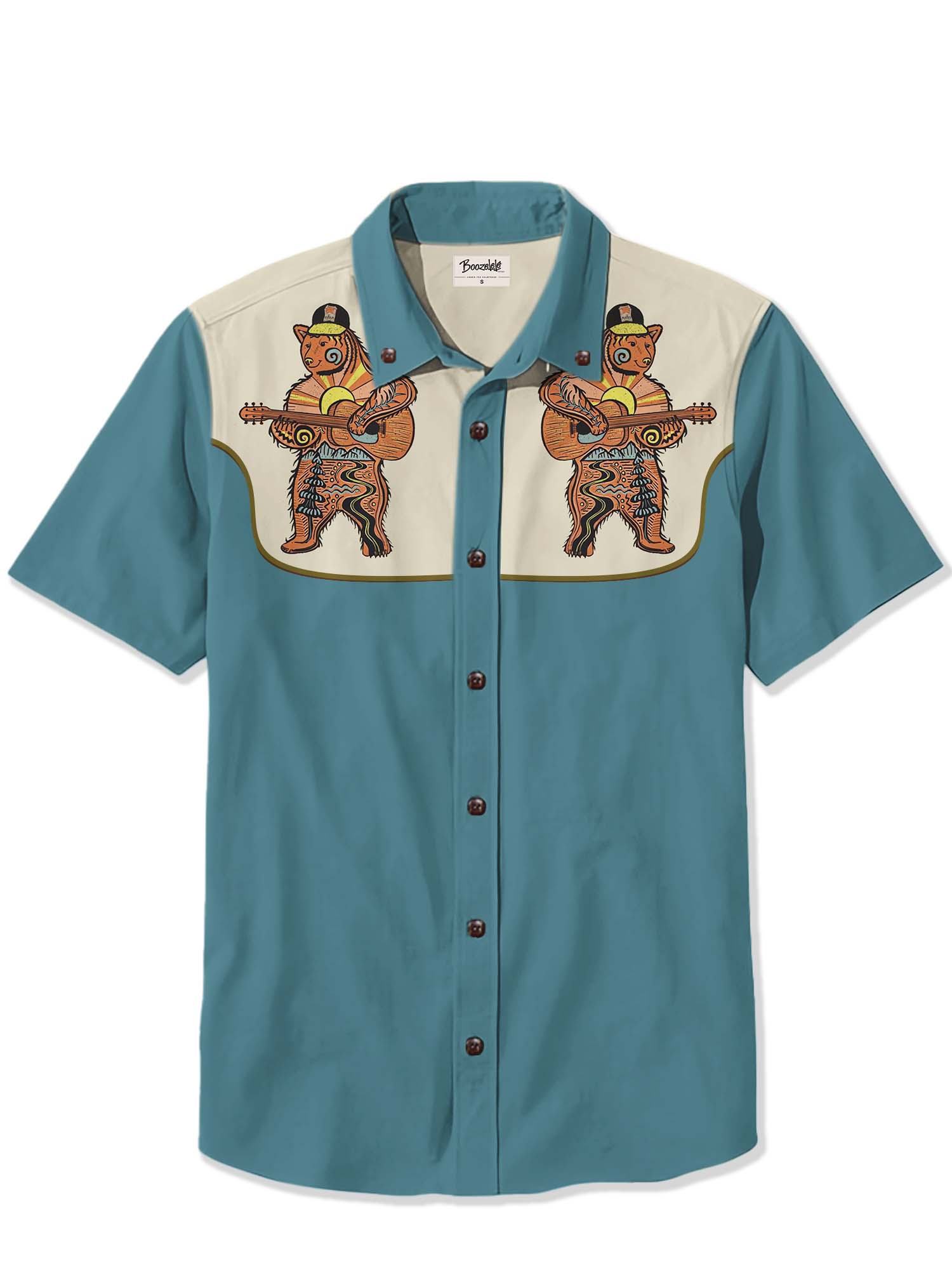 Music Wild Bear - 100% Cotton Shirt