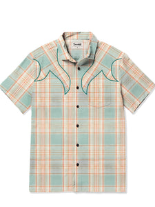 Plaid Cowboy - Slub Linen Shirt