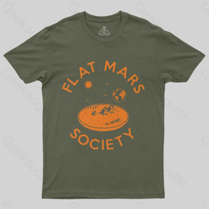 Flat Mars T-Shirt - Geeksoutfit