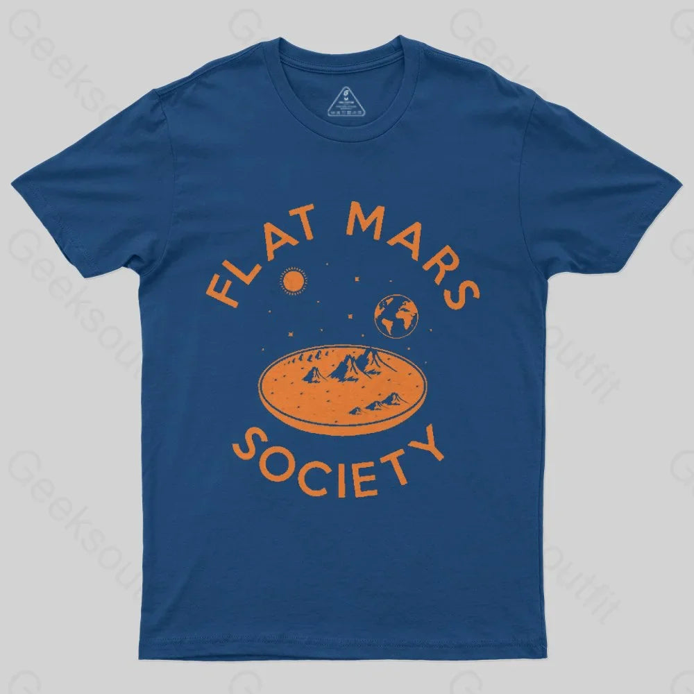 Flat Mars T-Shirt - Geeksoutfit