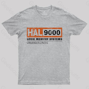 Hal 9000 Distressed Classic T-Shirt Grey / S