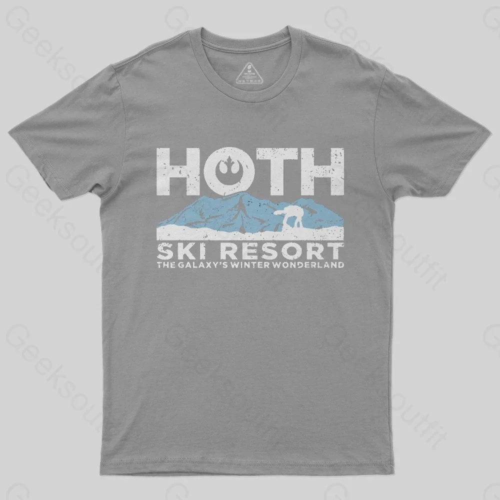 Hoth Ski Resort T-Shirt - Geeksoutfit