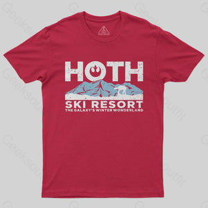 Hoth Ski Resort T-Shirt - Geeksoutfit