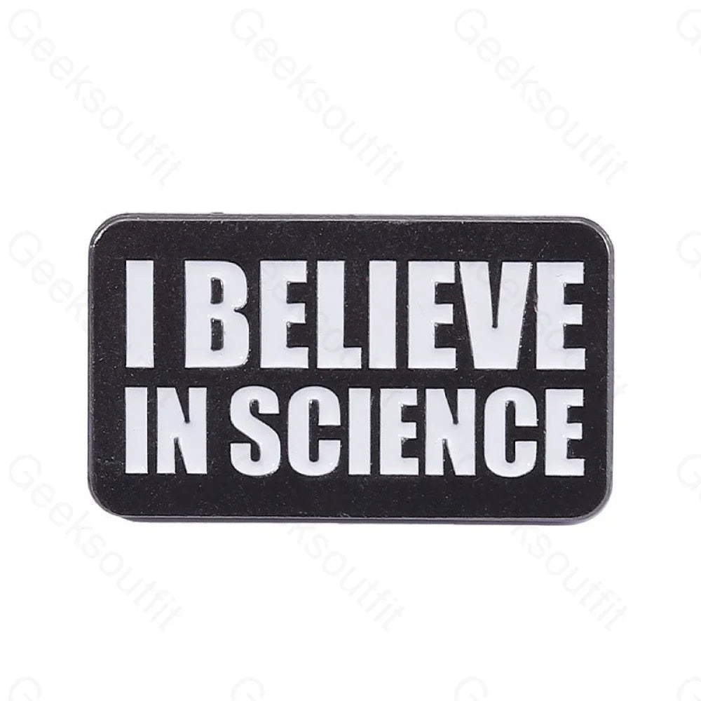 I Love Science Enamel Pins