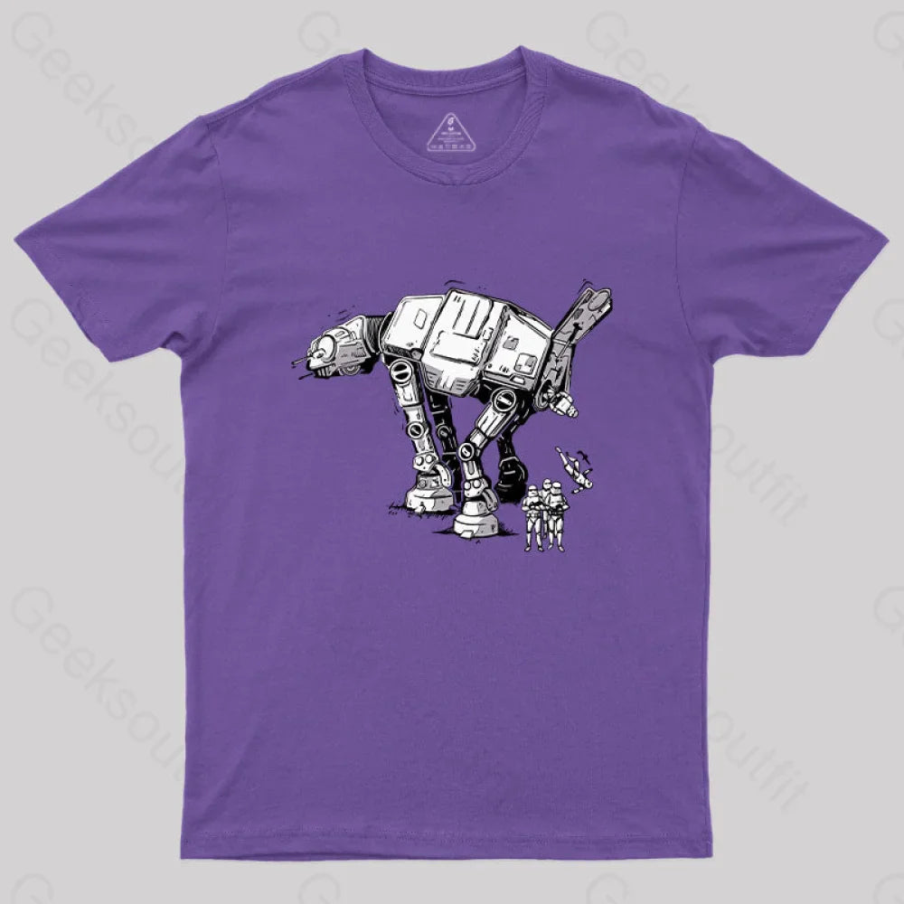 Imperial Walker T-Shirt Purple / S Yc