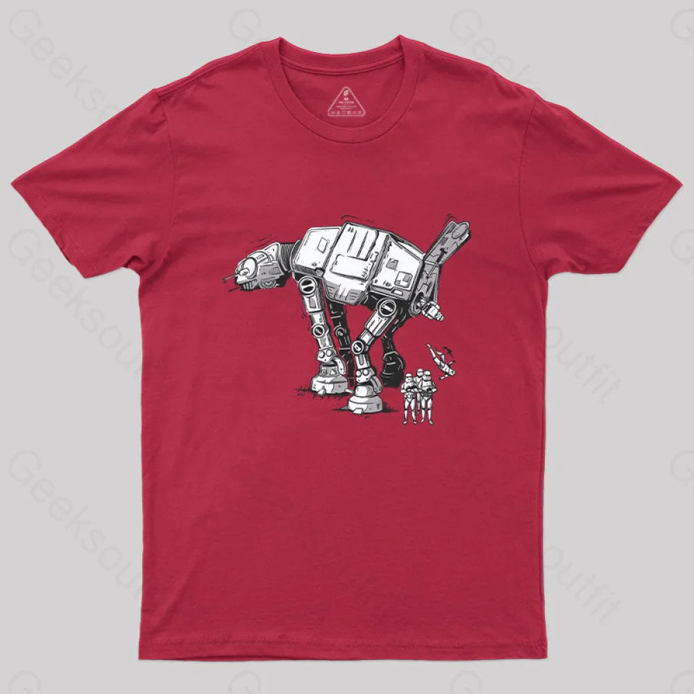 Imperial Walker T-Shirt Red / S Yc