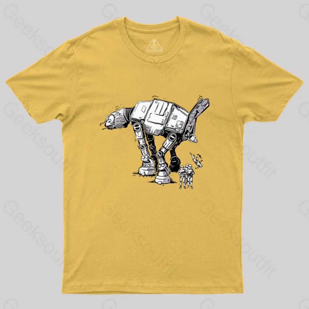 Imperial Walker T-Shirt Yellow / S Yc