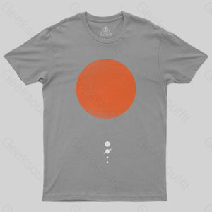 Minimal Solar System T-Shirt - Geeksoutfit