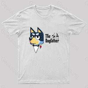 The Dogfather Nerd T-Shirt White / S