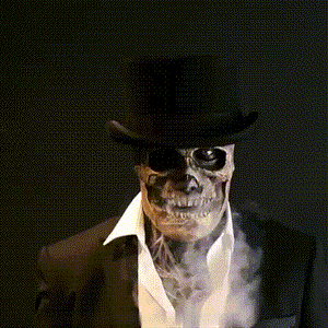 Halloween latest skeleton biochemical mask