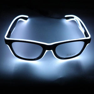 Bar Night Atmosphere Neon Glasses