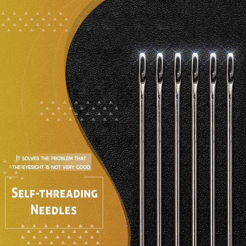 Self threading Needles