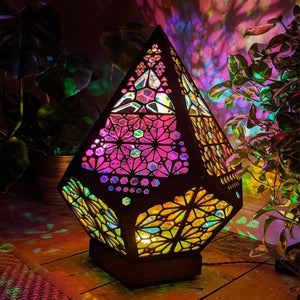 Diamond lamp Led Projection Floor-to-ceiling Decorative lights