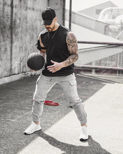 Casual Loose Fitness Straight Sports Pants