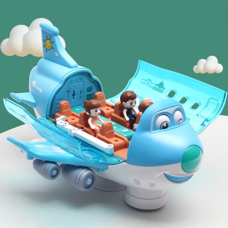 Rotating Electric Toy Plane