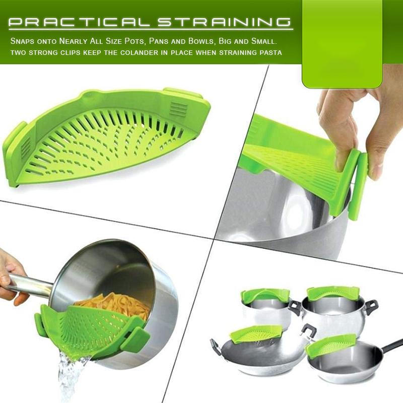 Silicone Snap Strainer