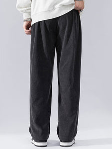 Men's Straight Leg Corduroy Pants