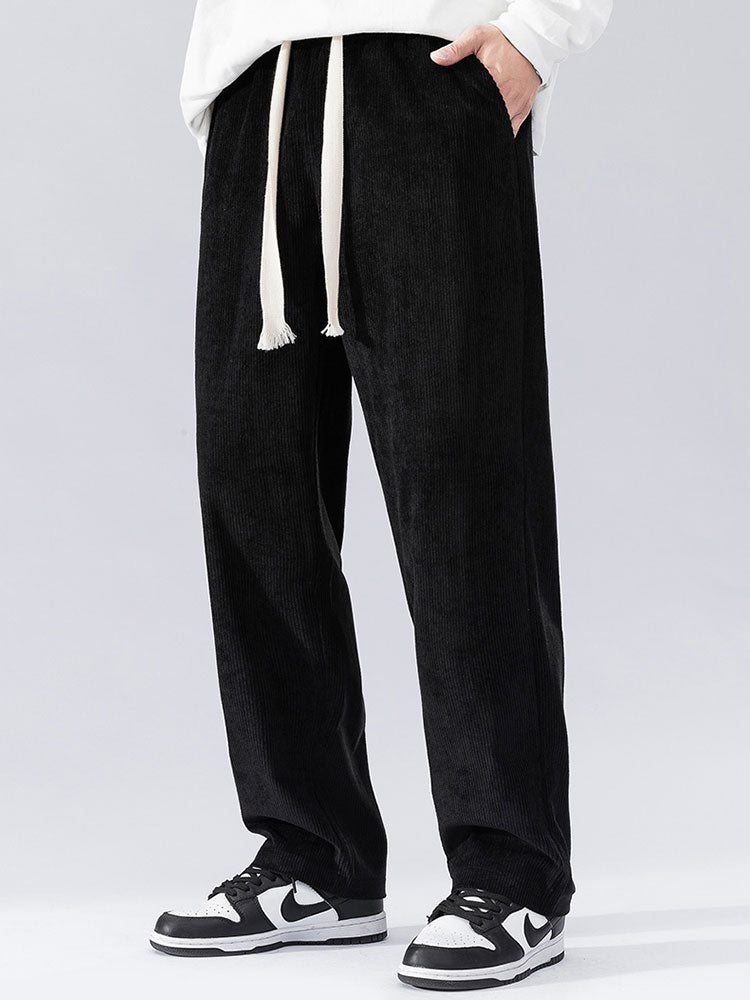 Men's Straight Leg Corduroy Pants