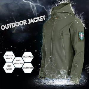 Men's Warm Windproof Waterproof Jacket