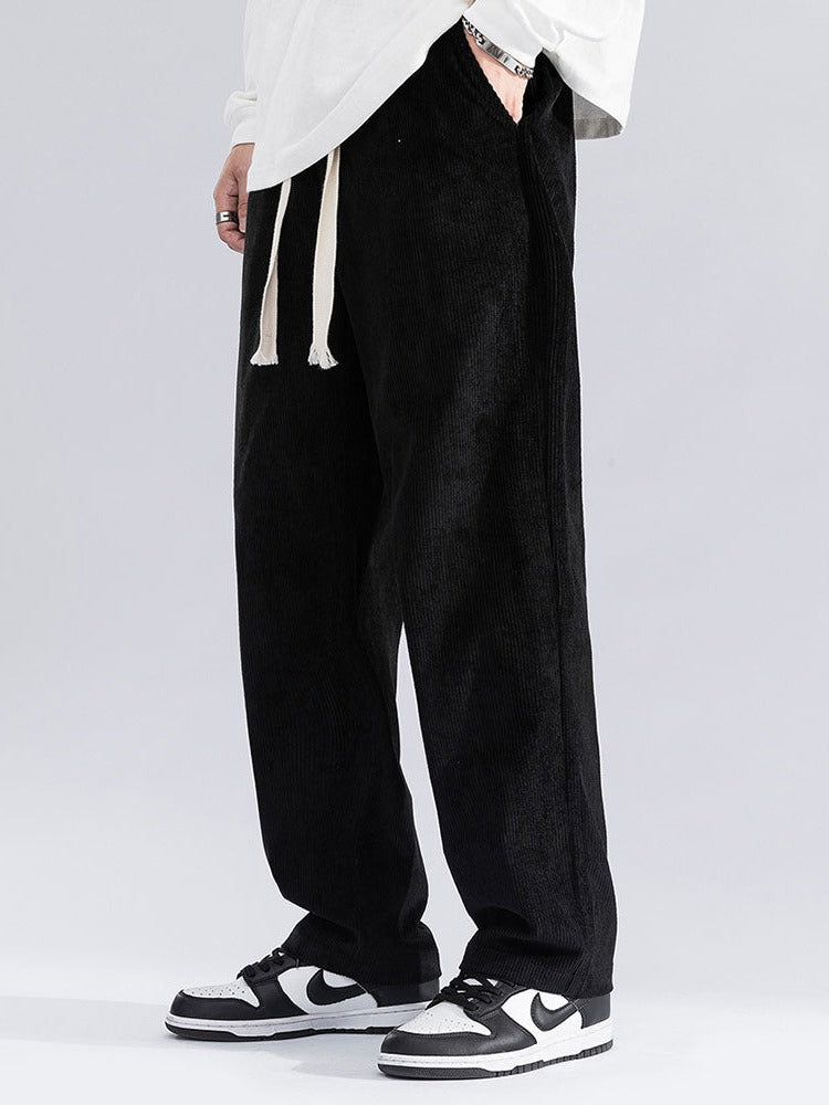 Men's Straight Leg Corduroy Pants