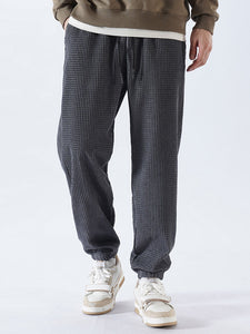 Men's Drawstring Corduroy Pants