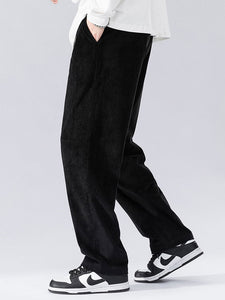 Men's Straight Leg Corduroy Pants